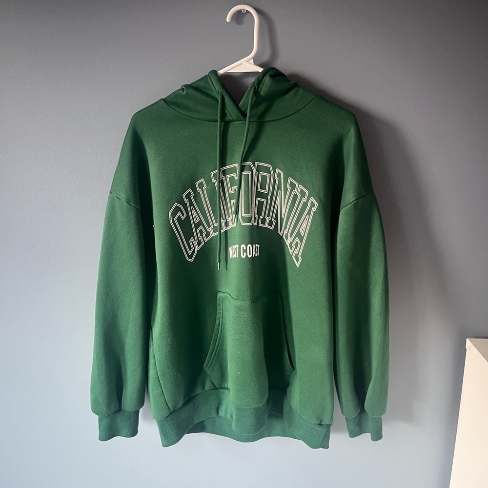 SHEIN Green California Hoodie